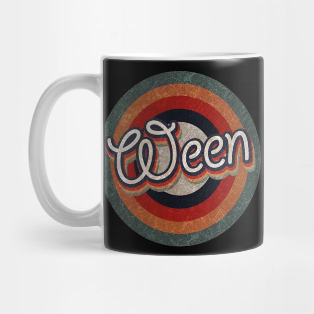 Retro Color Typography Faded Style ween by KakeanKerjoOffisial